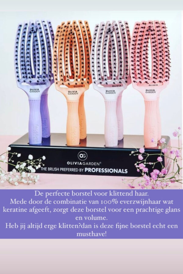 Olivia Garden Fingerbrush Combo - Medium - Afbeelding 4